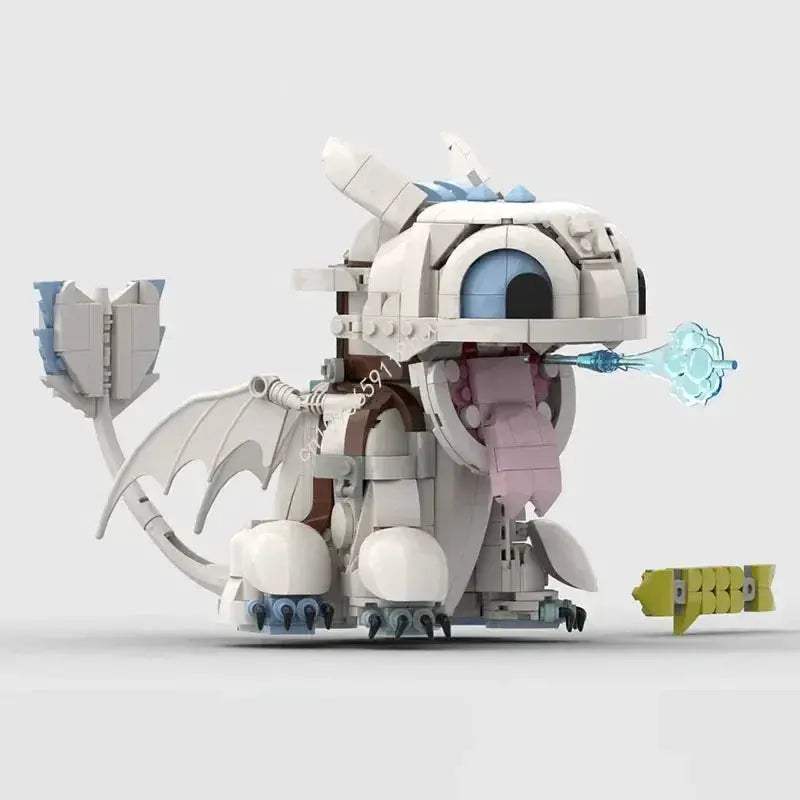 Dragon Light Fury Building Blocks Set 780 Pieces Educational - ToylandEU