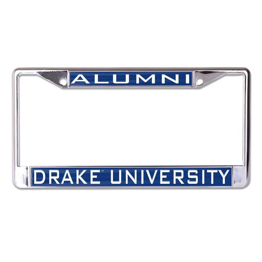 Drake Bulldogs License Plate Frame Inlaid Alumni Design - ToylandEU