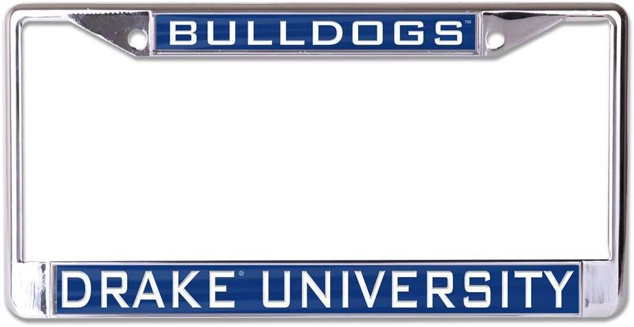 Drake Bulldogs License Plate Frame Inlaid Style Chrome - ToylandEU