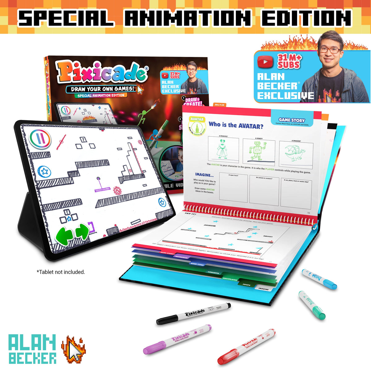 Drawing Game Kit | Animation App Ready | Toylandeu™