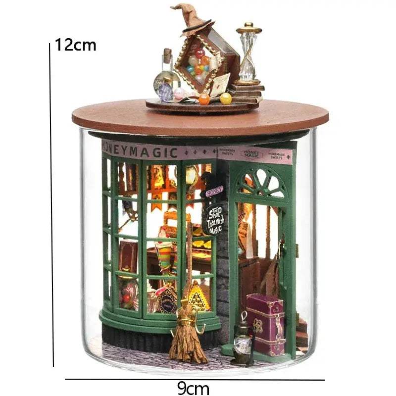Dream Bottle Dollhouse DIY Kit With Furniture Easy Assembly - ToylandEU
