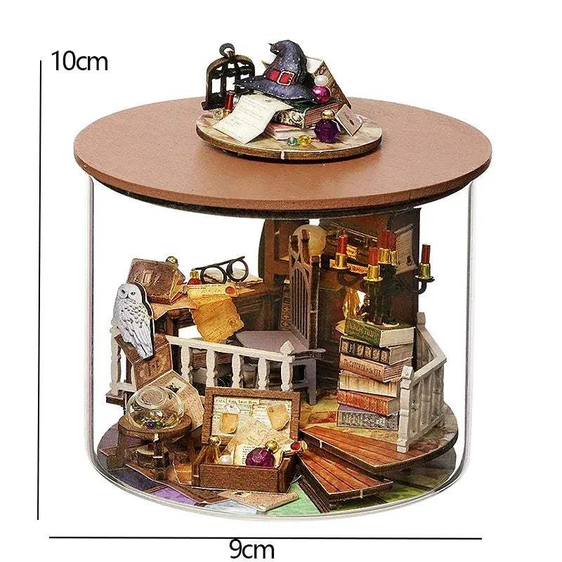 Dream Bottle Dollhouse DIY Kit With Furniture Easy Assembly - ToylandEU