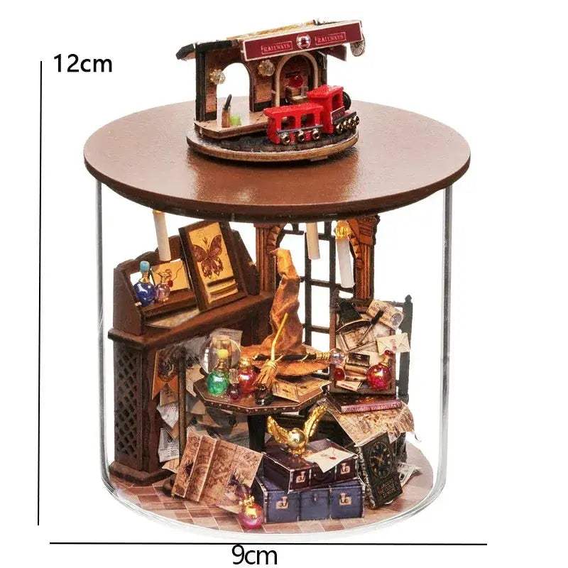 Dream Bottle Dollhouse DIY Kit With Furniture Easy Assembly - ToylandEU