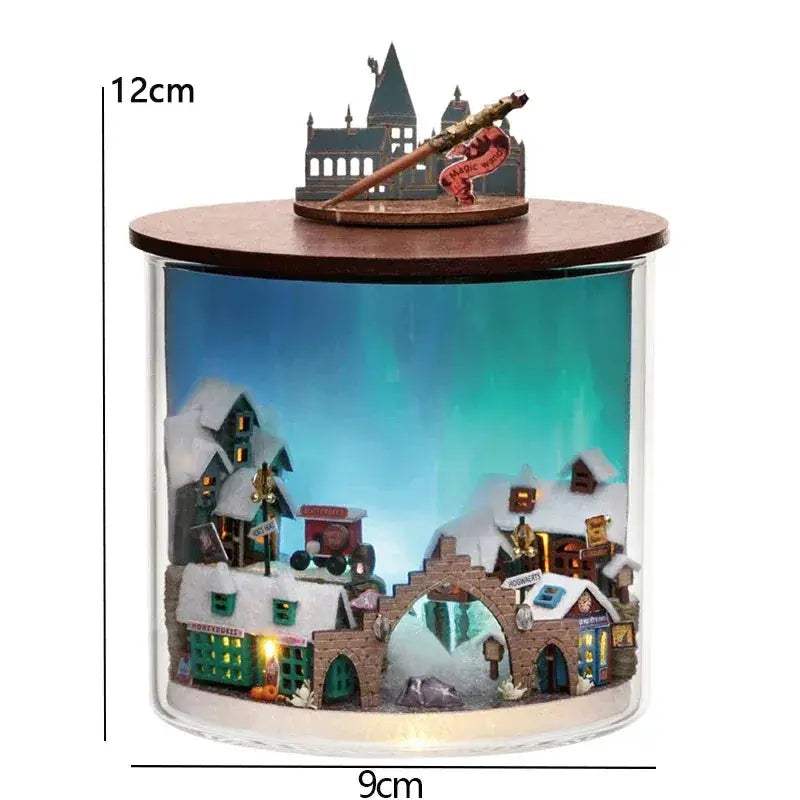 Dream Bottle Dollhouse DIY Kit With Furniture Easy Assembly - ToylandEU