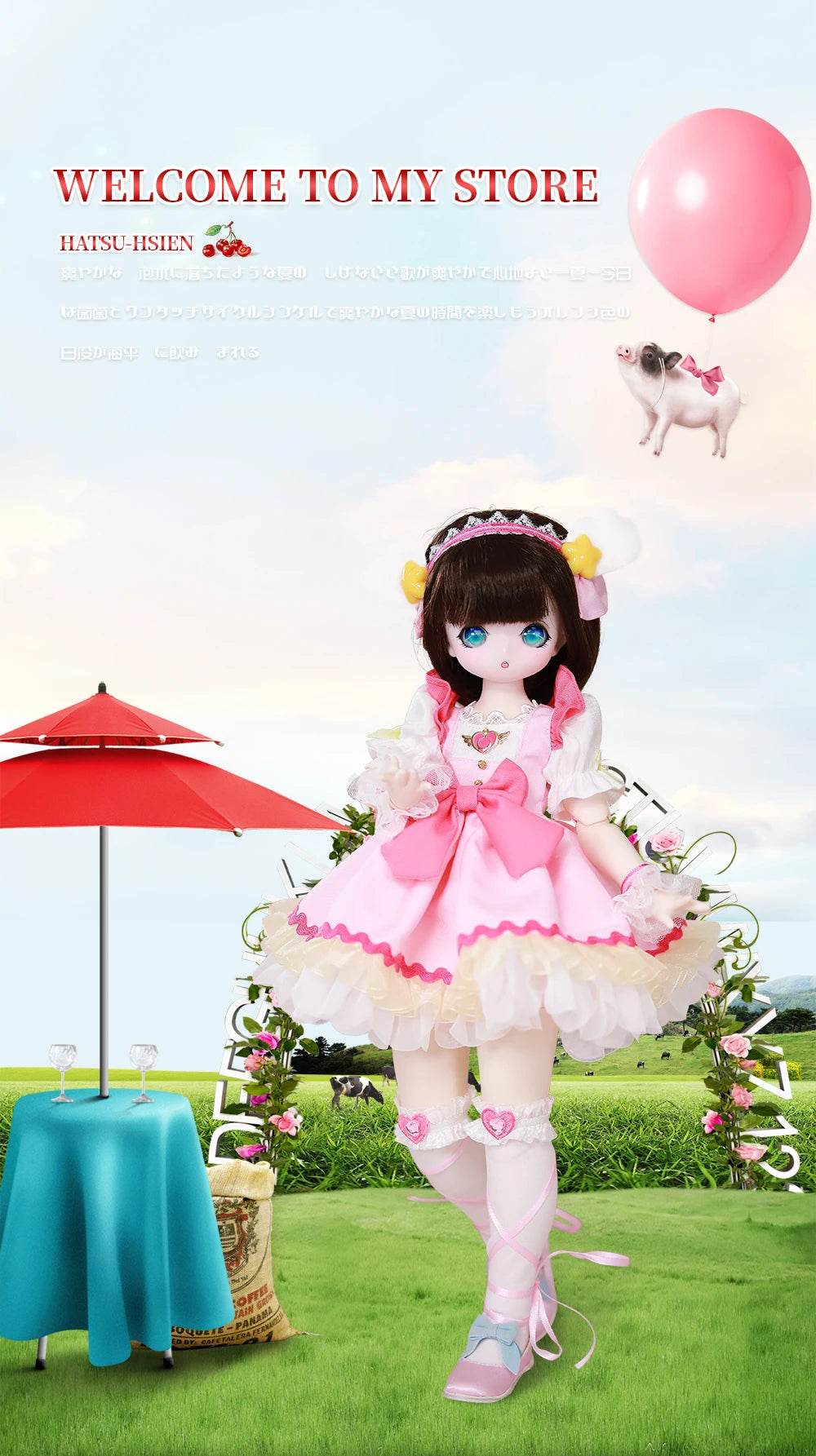 Dream Fairy 1/4 BJD 16 Inch Ball Jointed Doll Full Set - ToylandEU