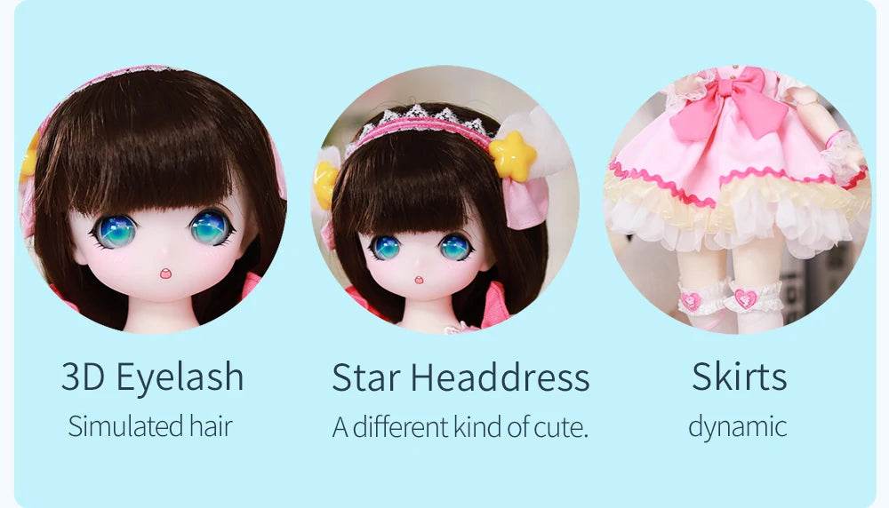 Dream Fairy 1/4 BJD 16 Inch Ball Jointed Doll Full Set - ToylandEU