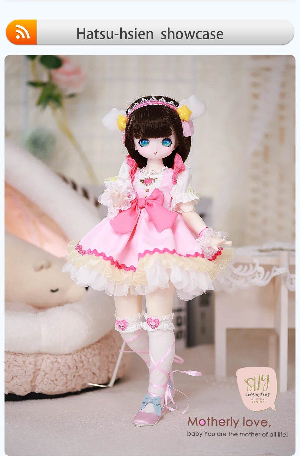 Dream Fairy 1/4 BJD 16 Inch Ball Jointed Doll Full Set - ToylandEU