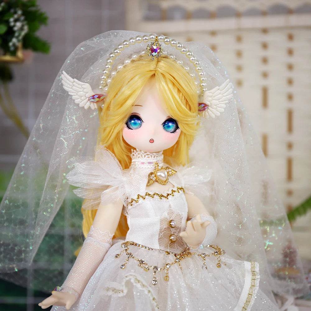 Dream Fairy 1/4 Doll White Skin 16 Inch BJD Full Set Gift - ToylandEU