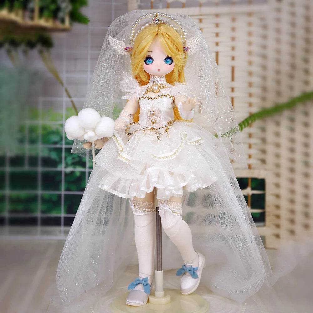 Dream Fairy 1/4 Doll White Skin 16 Inch BJD Full Set Gift - ToylandEU