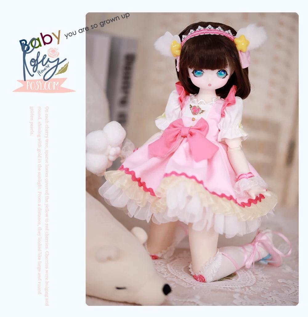 Dream Fairy 1/4 Doll White Skin 16 Inch BJD Full Set Gift - ToylandEU