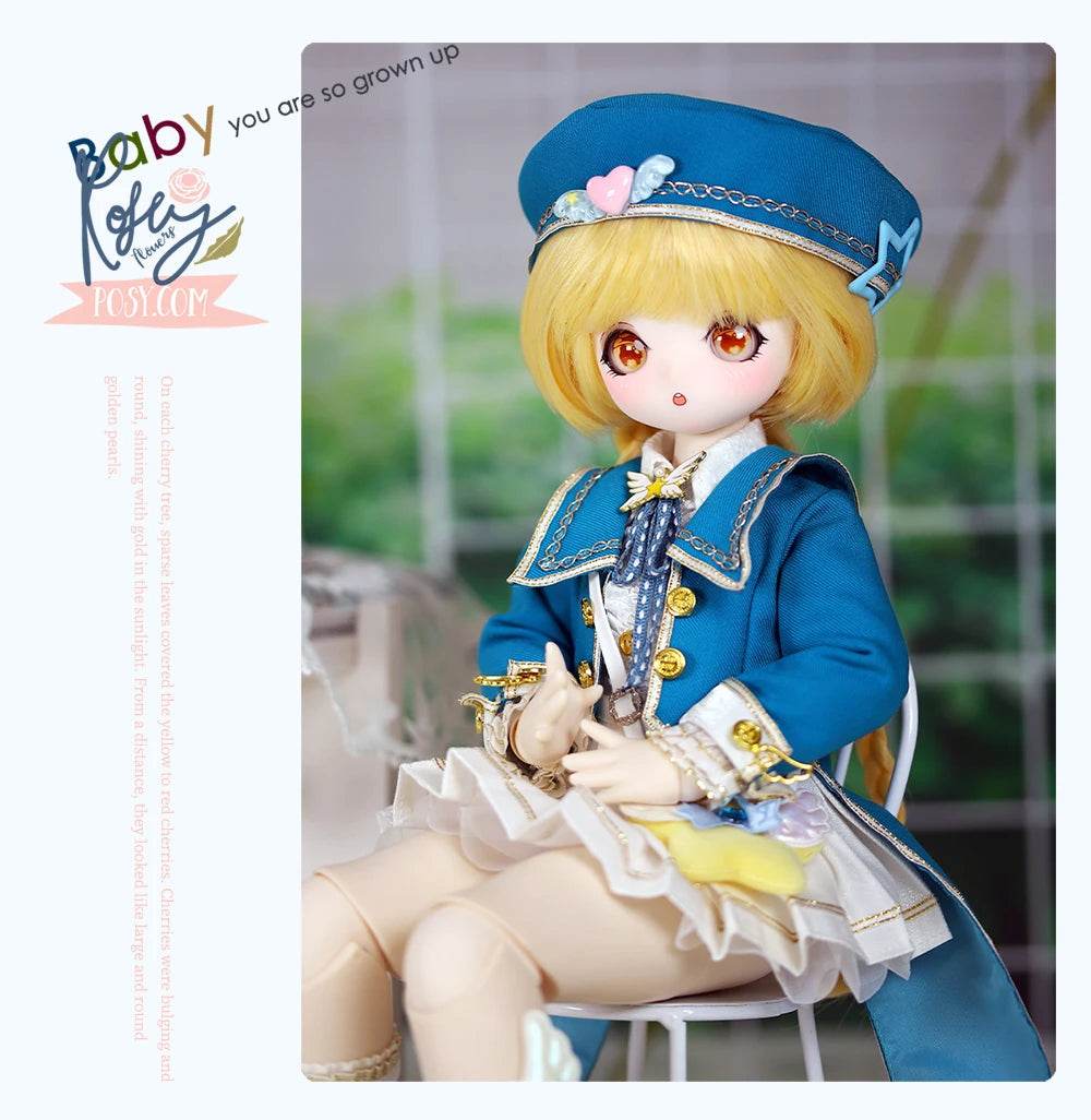 Dream Fairy 1/4 Doll White Skin 16 Inch BJD Full Set Gift - ToylandEU