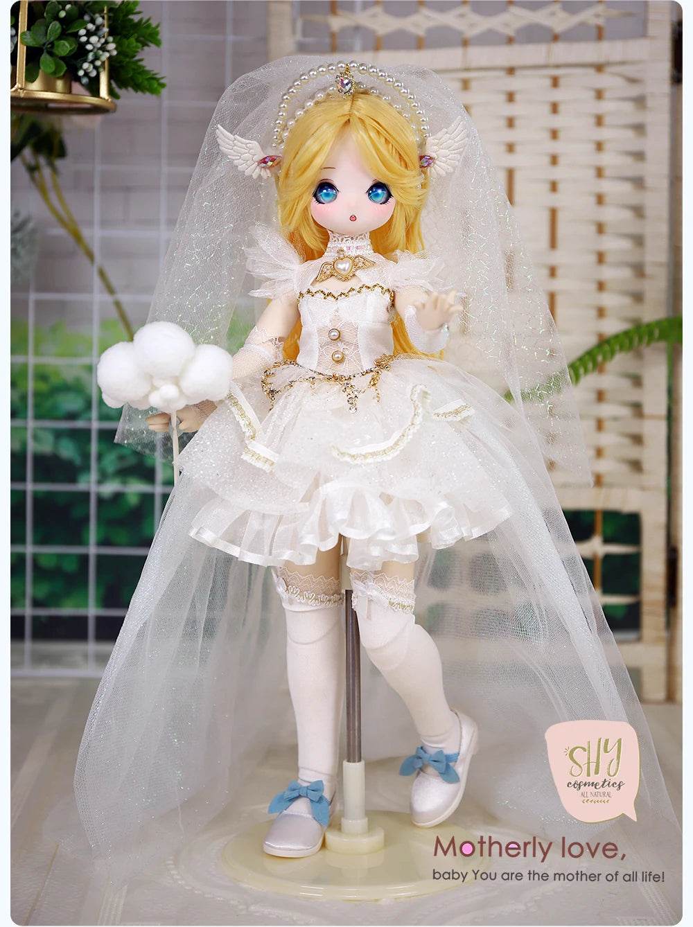 Dream Fairy 1/4 Doll White Skin 16 Inch BJD Full Set Gift - ToylandEU