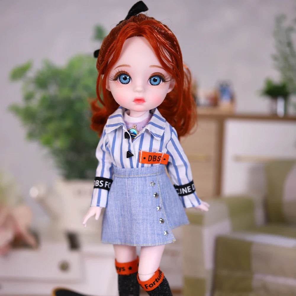 Dream Fairy 1/6 BJD 28 Joints Body Dolls Full Set Gift - ToylandEU