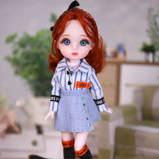 Dream Fairy 1/6 BJD 28 Joints Body Dolls Full Set Gift - ToylandEU