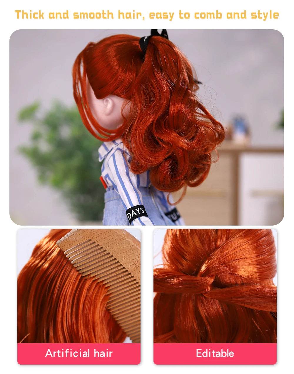 Dream Fairy 1/6 BJD 28 Joints Body Dolls Full Set Gift - ToylandEU