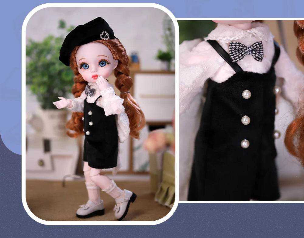 Dream Fairy 1/6 BJD 28 Joints Body Dolls Full Set Gift - ToylandEU