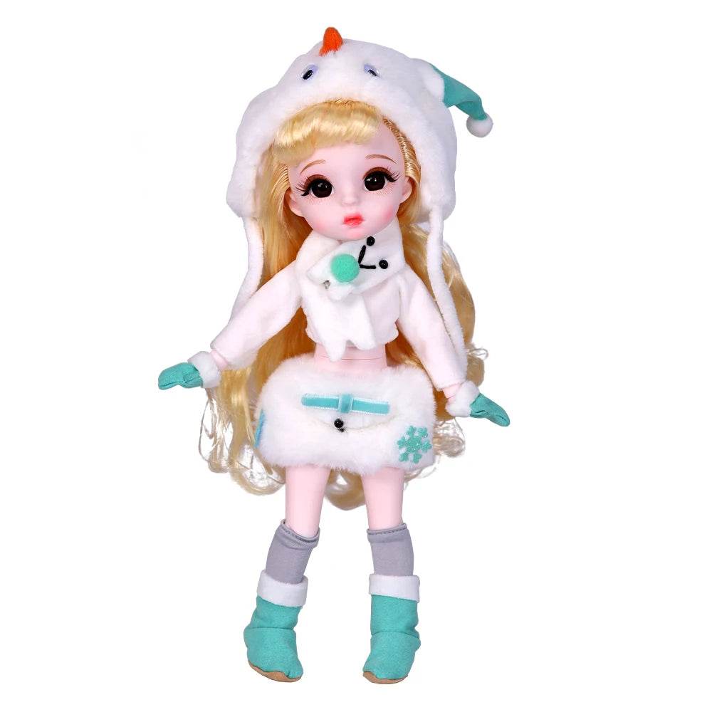 Dream Fairy 1/6 BJD 28 Joints Body Dolls Full Set Gift - ToylandEU