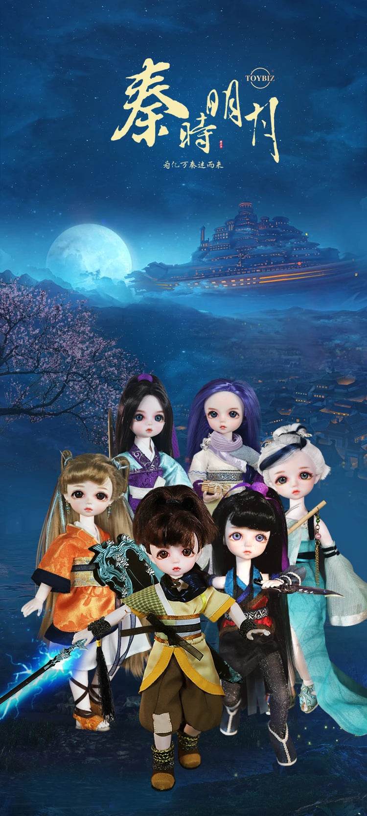 Dream Fairy 1/6 BJD Doll Full Set 28cm Jointed Doll - ToylandEU