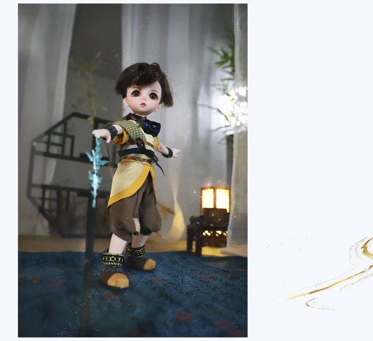 Dream Fairy 1/6 BJD Doll Full Set 28cm Jointed Doll - ToylandEU