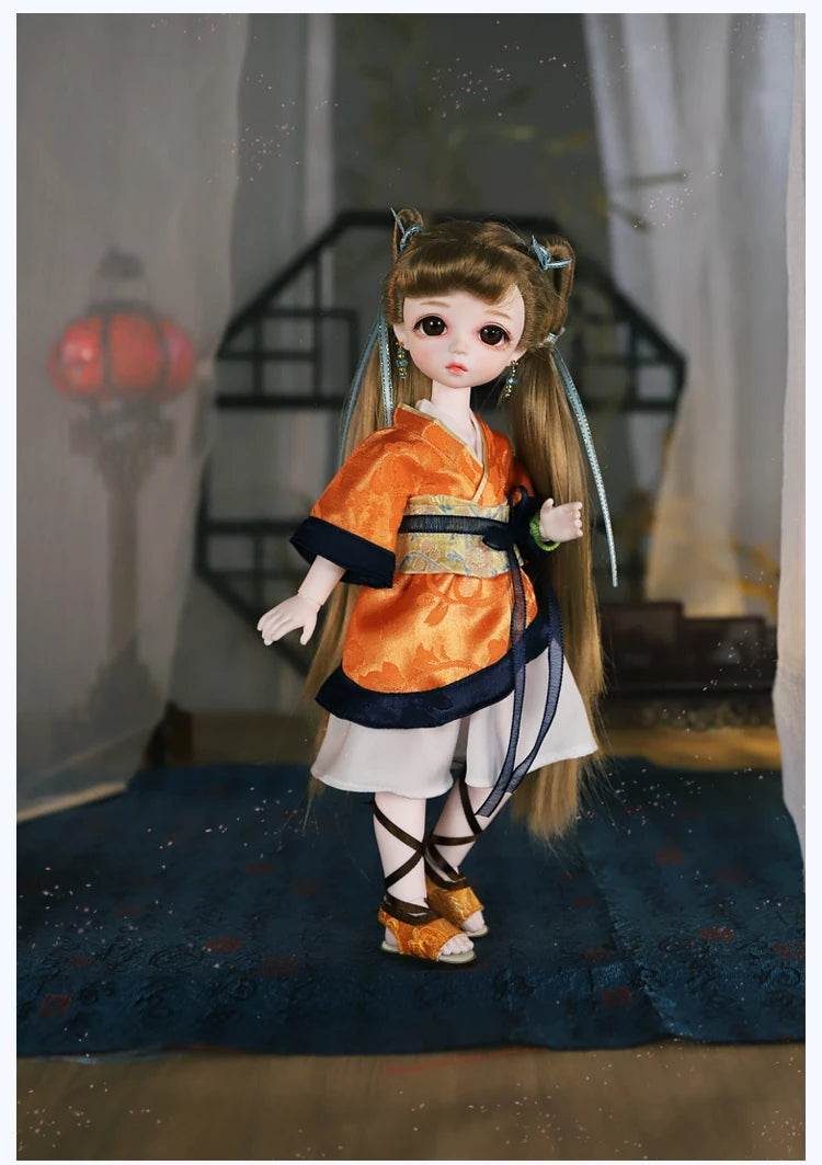 Dream Fairy 1/6 BJD Doll Full Set 28cm Jointed Doll - ToylandEU