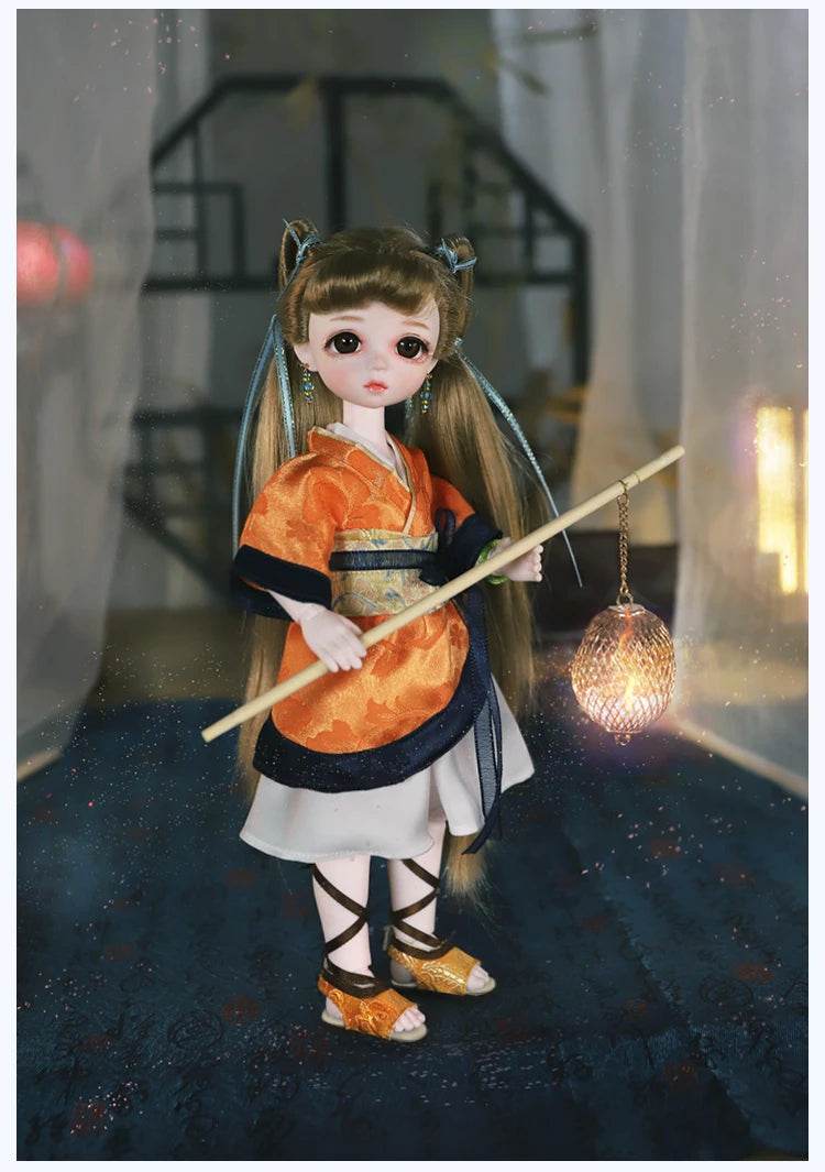 Dream Fairy 1/6 BJD Doll Full Set 28cm Jointed Doll - ToylandEU