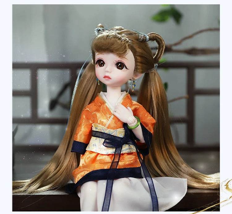 Dream Fairy 1/6 BJD Doll Full Set 28cm Jointed Doll - ToylandEU