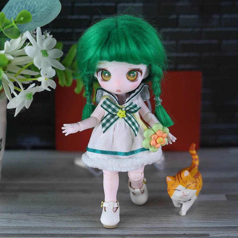 Dream Fairy 13cm OB11 Maytree Doll With Bangs Kawaii Toy - ToylandEU