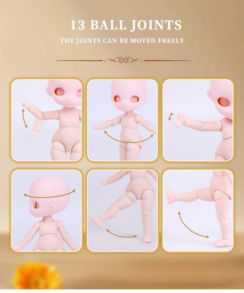 Dream Fairy 13cm OB11 Maytree Doll With Bangs Kawaii Toy - ToylandEU