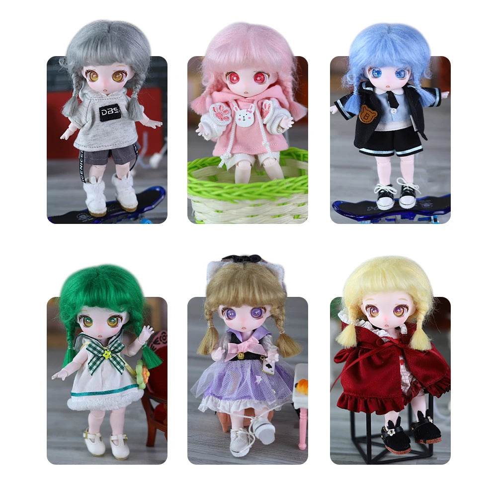 Dream Fairy 13cm OB11 Maytree Doll With Bangs Kawaii Toy - ToylandEU