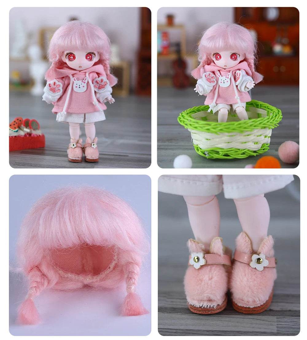 Dream Fairy 13cm OB11 Maytree Doll With Bangs Kawaii Toy - ToylandEU