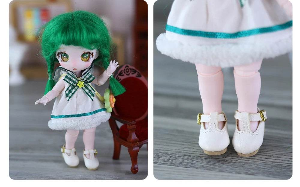 Dream Fairy 13cm OB11 Maytree Doll With Bangs Kawaii Toy - ToylandEU