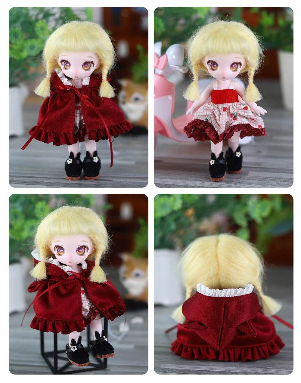 Dream Fairy 13cm OB11 Maytree Doll With Bangs Kawaii Toy - ToylandEU