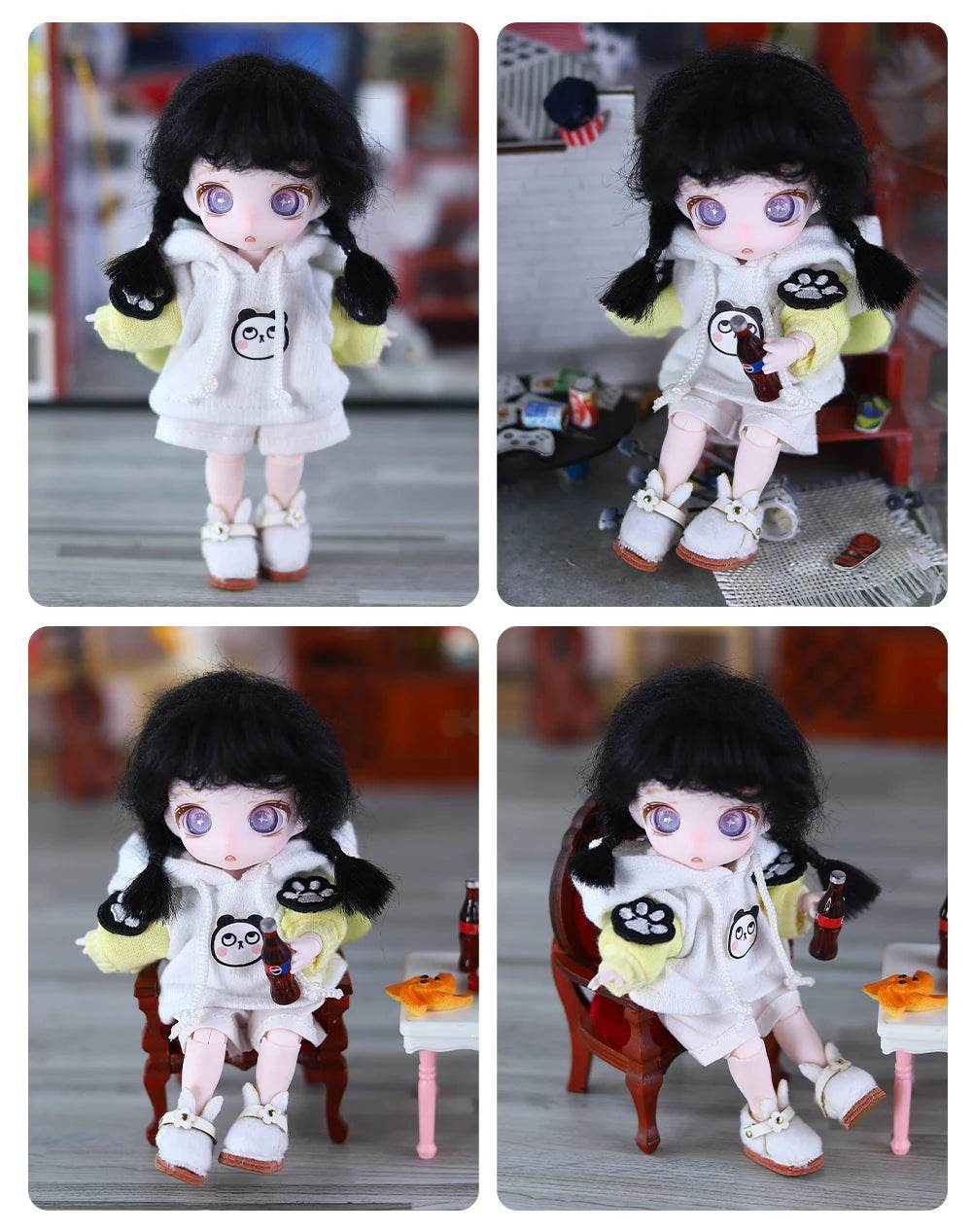 Dream Fairy 13cm OB11 Maytree Doll With Bangs Kawaii Toy - ToylandEU