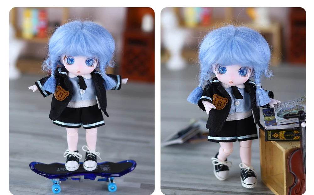 Dream Fairy 13cm OB11 Maytree Doll With Bangs Kawaii Toy - ToylandEU