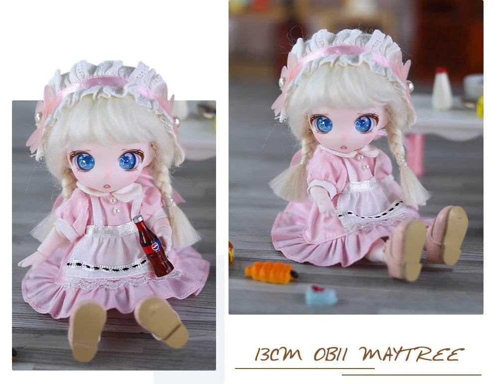 Dream Fairy 13cm OB11 Maytree Doll With Bangs Kawaii Toy - ToylandEU