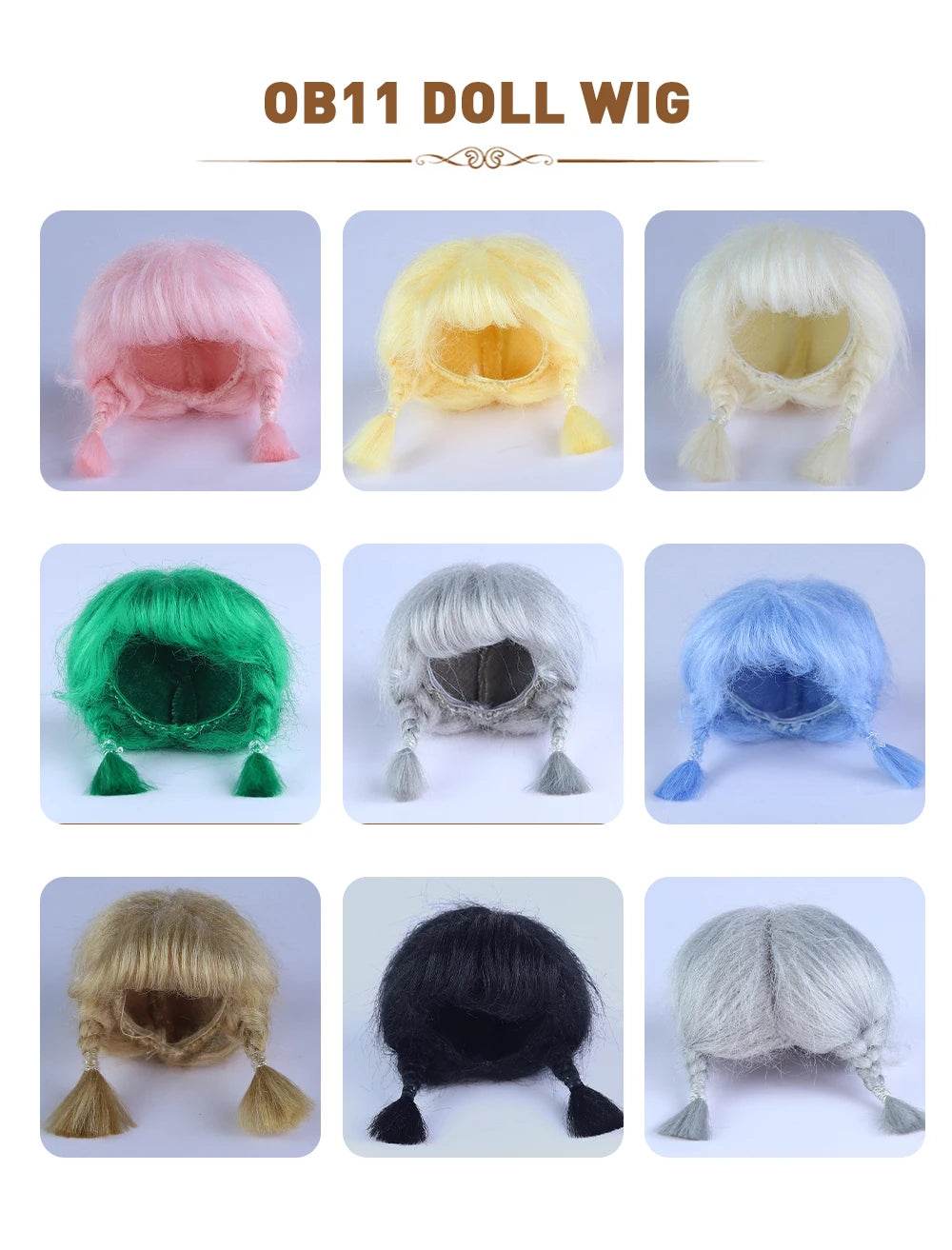 Dream Fairy 13cm OB11 Maytree Doll With Bangs Kawaii Toy - ToylandEU