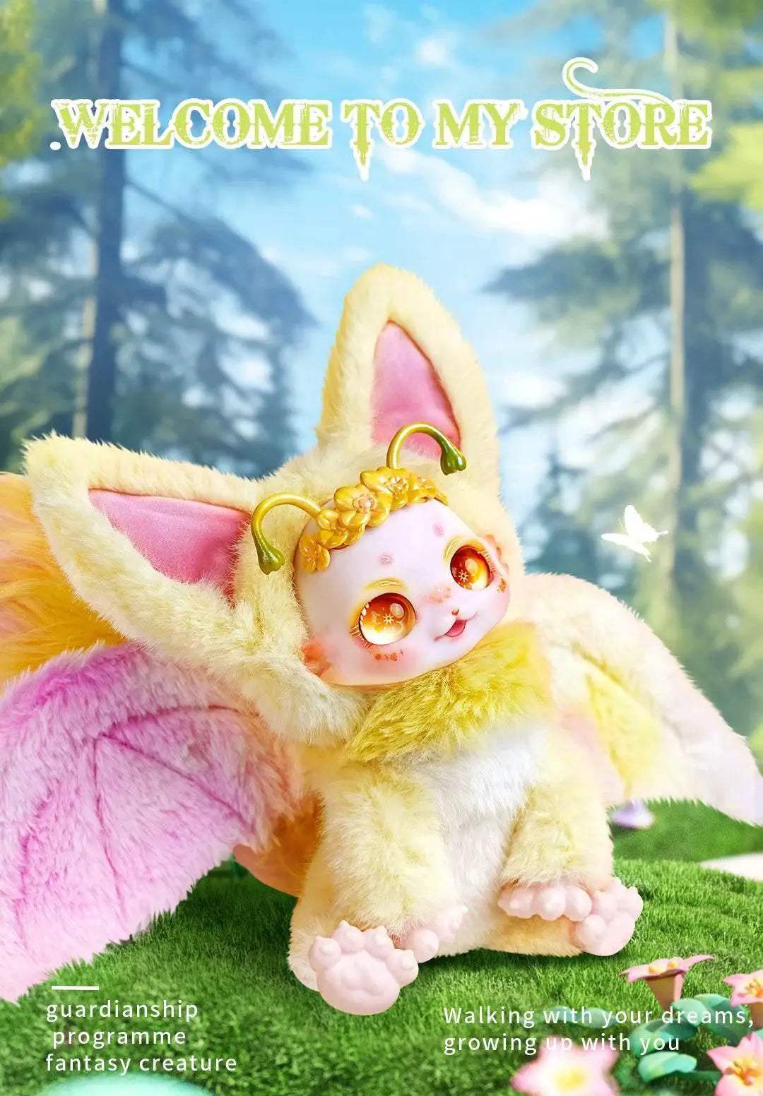 Dream Fairy BJD Fantasy Creature MAYTREE Plush Doll Collection - ToylandEU