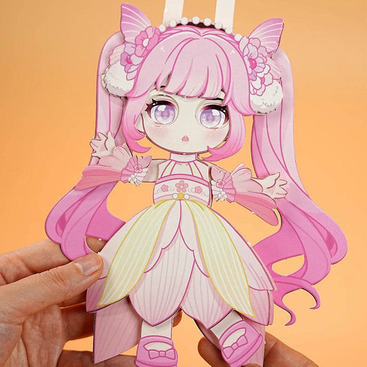 Dream Fairy Constellation OB11 Maytree 3D Paper Doll Kawaii - ToylandEU