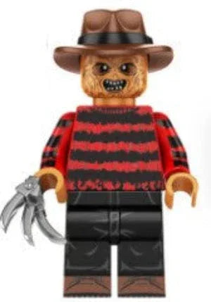 Dream Stalker Custom Minifig – Striped Sweater Slasher with Claw Glove (Fan-Made) - ToylandEU