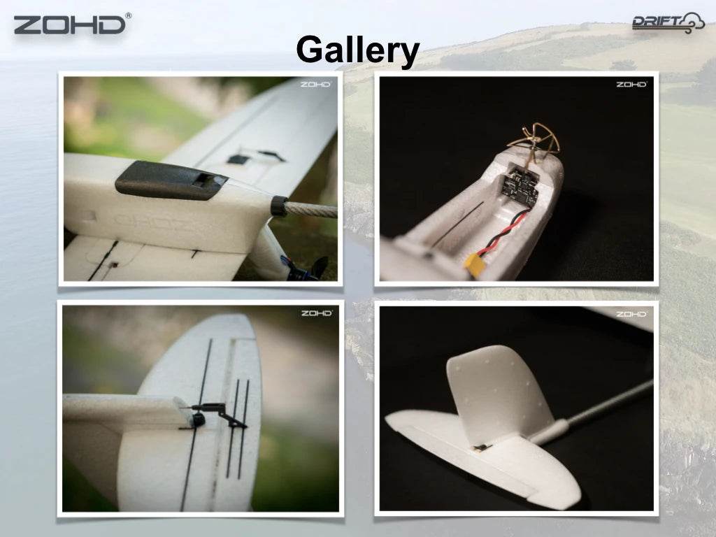 Drift 877mm Wingspan FPV Glider AIO EPP RC Airplane PNP - ToylandEU