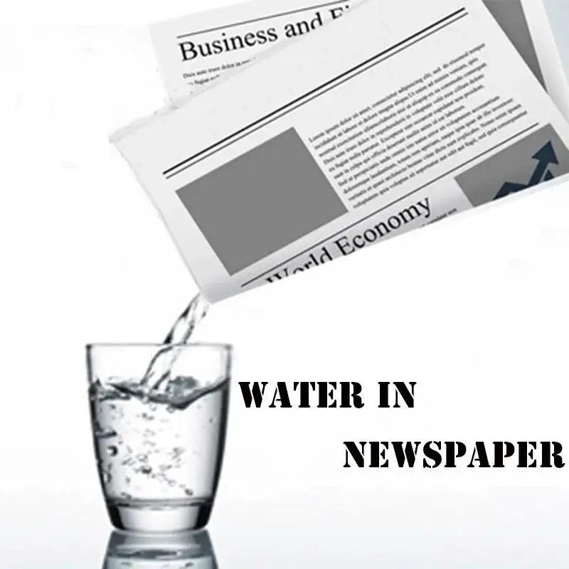  Drink Water In Newspaper Magic Trick Stage Illusions -  ToylandEU™