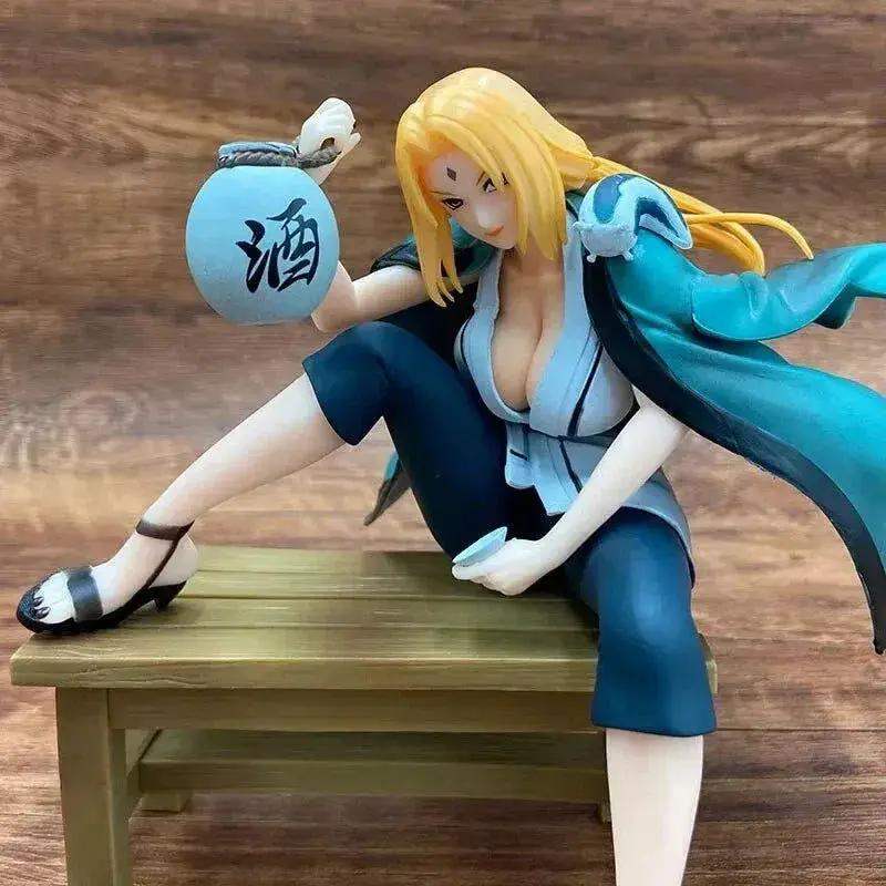 Drunken Tsunade Naruto Figure Six Inch Collectible - ToylandEU