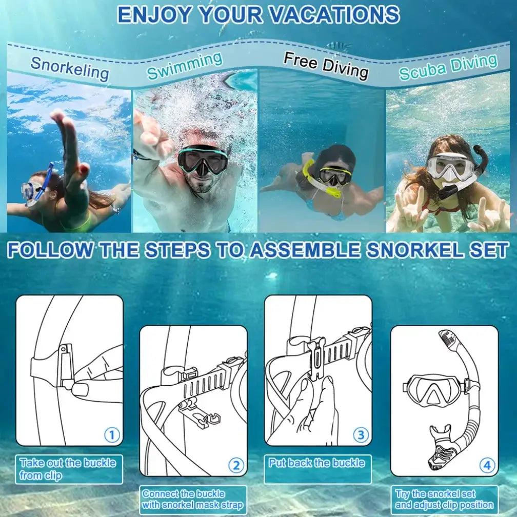  Dry Snorkel Tube Top Valve For Easy Breathing Comfort -  ToylandEU™