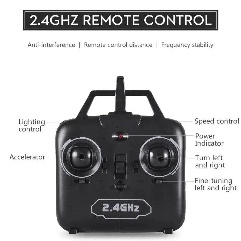  Dual Motor RC Airplane Kit with Remote Control - DIY Foam Glider Toy  -  ToylandEU™