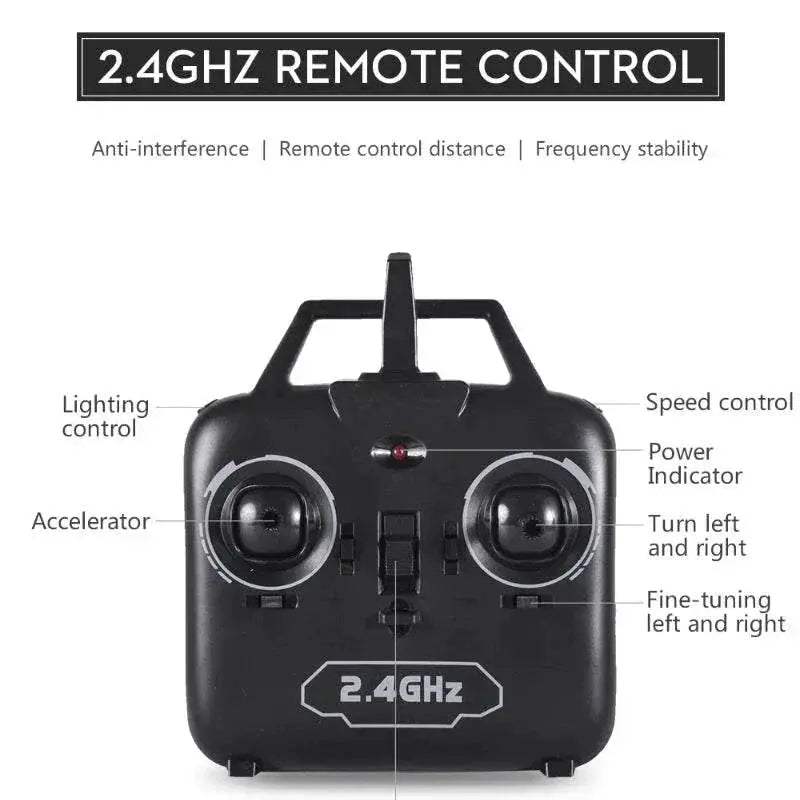  Dual Motor RC Airplane Kit with Remote Control - DIY Foam Glider Toy  -  ToylandEU™