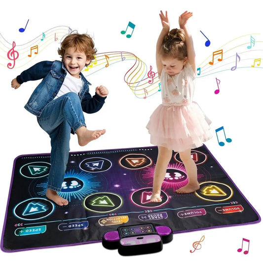  Dual Player Dance Mat Built In Music For Home Use -  ToylandEU™