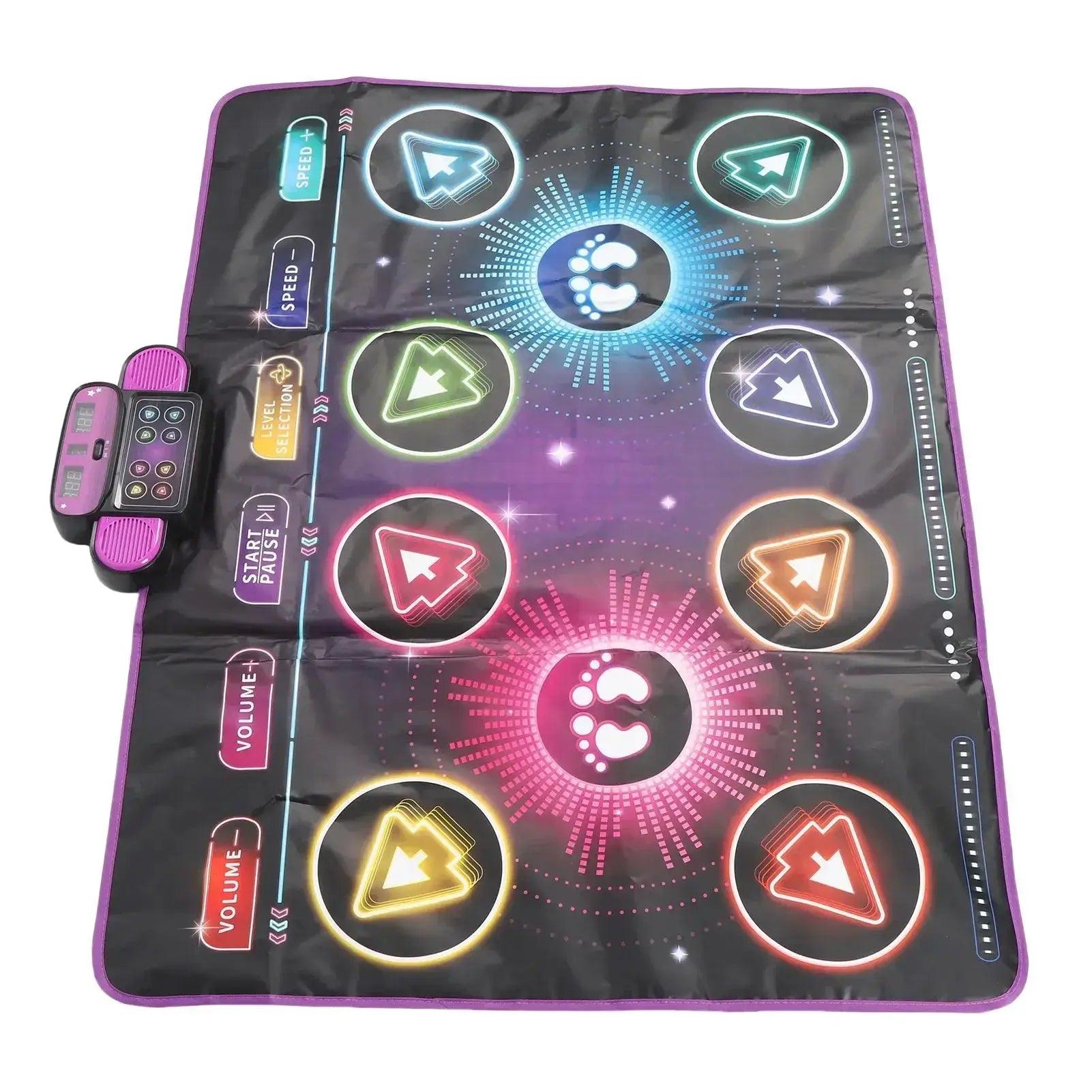  Dual Player Dance Mat Built In Music For Home Use -  ToylandEU™