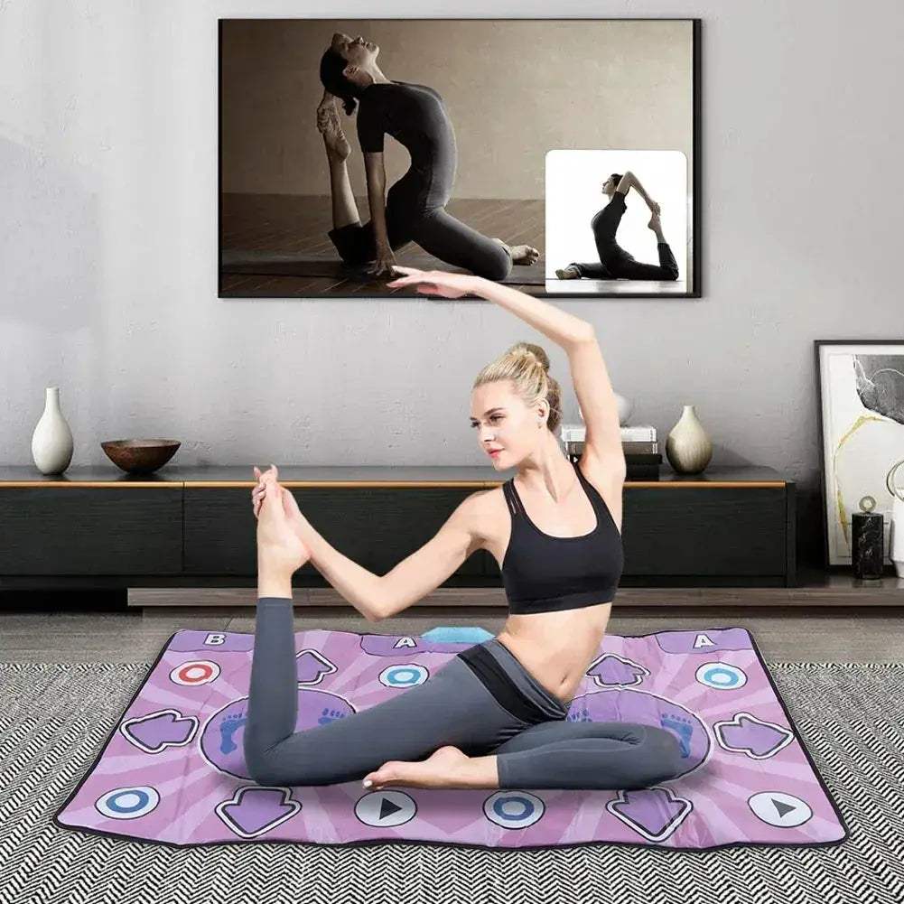 Dual User Dance Mat With Wireless Controller For Family Fun - ToylandEU
