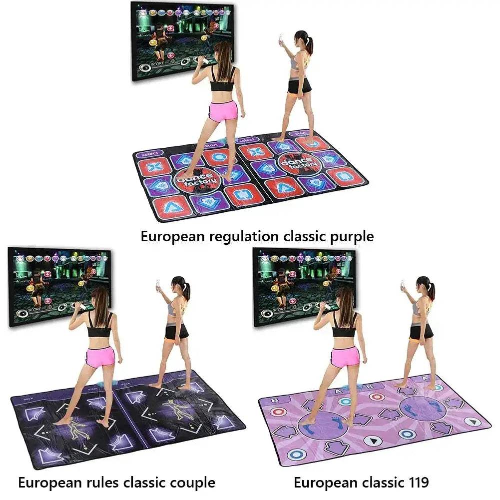 Dual User Dance Mat With Wireless Controller For Family Fun - ToylandEU