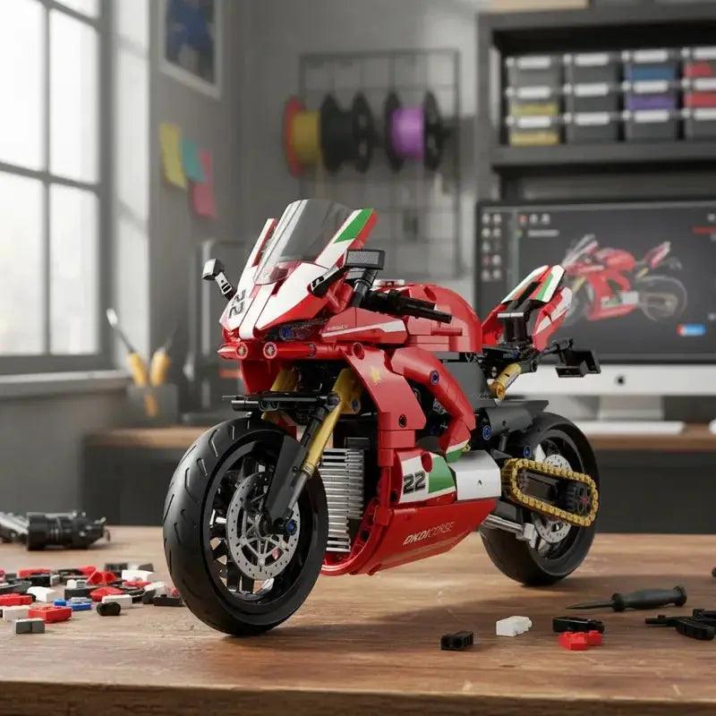  Ducati Motorcycle Building Blocks Lego Compatible Pro -  ToylandEU™
